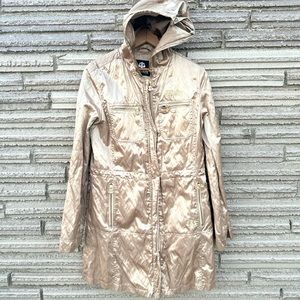 Dereon Gold Lightweight Jacket / Raincoat Sz M